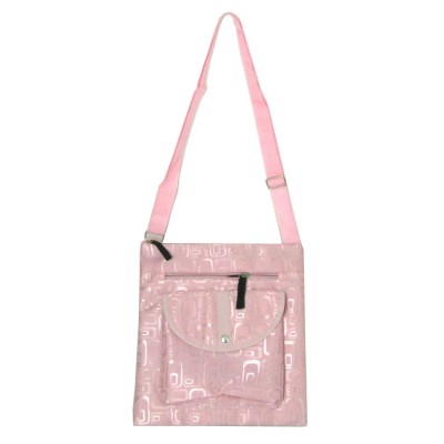 3257-PINK CROSS BODY FASHION BAG