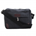 7785 - BLACK MESSENGER BAG