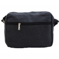 7785 - BLACK MESSENGER BAG