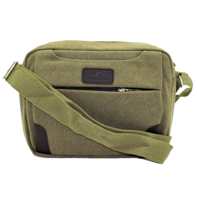 7785 - GREEN MESSENGER BAG