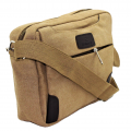 7785 - KHAKI MESSENGER BAG