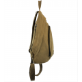 3305 - TAUPE MEDIUM  CANVAS BACKPACK