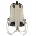 8112 -WHITE MEDIUM  CANVAS BACKPACK