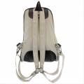 8112 -WHITE MEDIUM  CANVAS BACKPACK