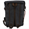 A42 - BLACK CANVAS BACKPACK OR DUFFEL BAG