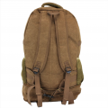 708 - BROWN CANVAS BACKPACK