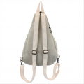 3305 - WHITE MEDIUM CANVAS BACKPACK