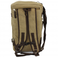 A49 - TAUPE CANVAS BACKPACK OR DUFFEL BAG