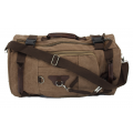 A49 - BROWN CANVAS BACKPACK OR DUFFEL BAG