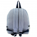 9270S - NAVY SEER SUCKER BACKPACK