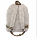 6008 - BEIGE SEER SUCKER BACKPACK