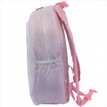 6053 - LIGHT PINK SEER SUCKER LARGE BACKPACK