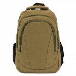 0528 - TAUPE CANVAS BACKPACK