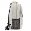 0528 - WHITE CANVAS BACKPACK