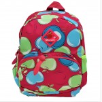 9187 - PINK APPLES KIDS SMALL BACKPACK