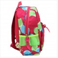 9187 - PINK APPLES KIDS SMALL BACKPACK