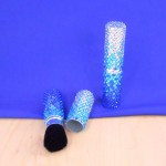 ST32108-MAKE UP BRUSH / BLUE CRYSTAL	