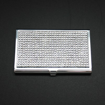 ST32104-CLR BUSINESS CARD HOLDER / CLEAR CRYSTAL