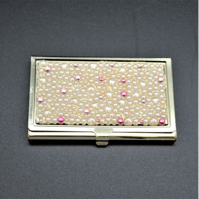 ST32104-PEARL BUSINESS CARD HOLDER / PEARL