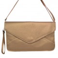 6014 - 12 PIECE SOFT LEATHER CLUTCH BAG (6 COLORS)