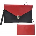 32748 - 10 PIECE LEATHER CLUTCH BAG (5 COLORS)