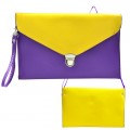 32748 - 10 PIECE LEATHER CLUTCH BAG (5 COLORS)