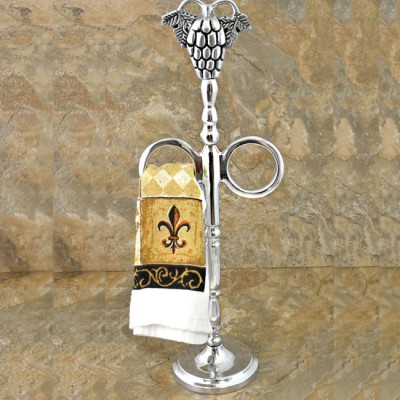 20412GRAPES- GRAPES DESIGN TOWEL HOLDER