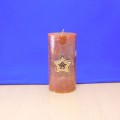 10030 STAR CANDLE PIN / MULTI COLOR CRYSTAL