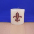 7002PK- PINK STONE FDL COPPER CANDLE PIN 