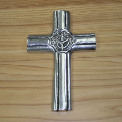 30122- ALUMINIUM WALL CROSS