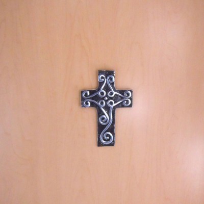 31067- ALUMINIUM WALL CROSS