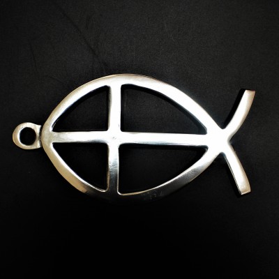 50582- ALUMINIUM WALL CROSS