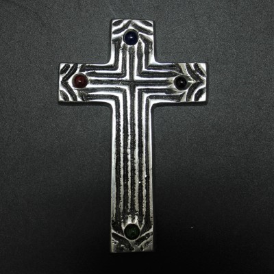 30077- ALUMINIUM WALL CROSS