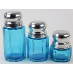 50002 OCEAN-BLUE - SMALL 3PC. ROUND CANISTER SET WITH LIDS