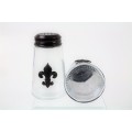 600020COP-CLR - 2PC. SALT-PEPPER SHAKER CLEAR(COP)