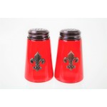 600020COP-RED- 2PC. SALT-PEPPER SHAKER RED(COP)