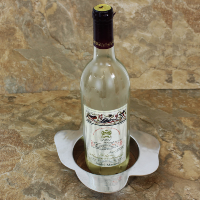 22668 TEXAS SHAPE WINE COASTER / CANDLE HOLDER