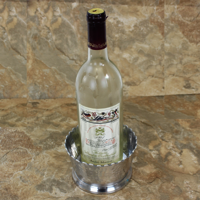 3482 HAMMERED WINE COASTER