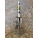 51034-SQ PLAIN CANDLE HOLDER