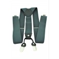 9001S/B-GRAY SUSPENDER BOW TIE SET (BLUE)