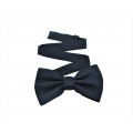 9001S/B-BURGUNDY SUSPENDER BOW TIE SET (NAVY)