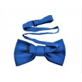 9001S/B-BURGUNDY SUSPENDER BOW TIE SET (BLUE)