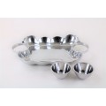 50821-CHIP-N-DIP 3PC. SET PLAIN DESIGN