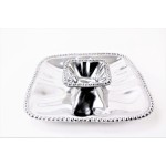 52410- BEADED SQUARE CHIP N' DIP 2PC SET