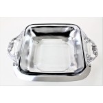 52543 - PLAIN  FANCY HANDLE HOLDER PYREX  W/GLASS