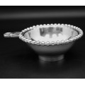 1179- BEADED DESIGN ORNAMEN CHRISTMAS BOWL AND SPOON