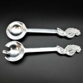 22582 - SPOON SERVER SET (2), MARDI GRASS DESIGN