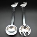 20584 - SERVER SET, 2 PCS, FISH DESIGN HANDLE