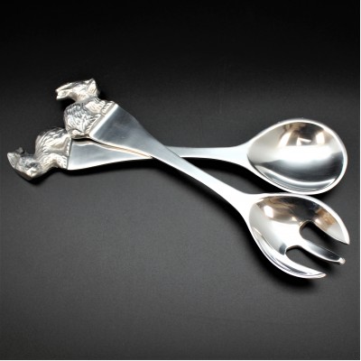 20043 - SPOON SERVER SET (2), RABBIT DESIGN