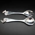 20043 - SPOON SERVER SET (2), RABBIT DESIGN